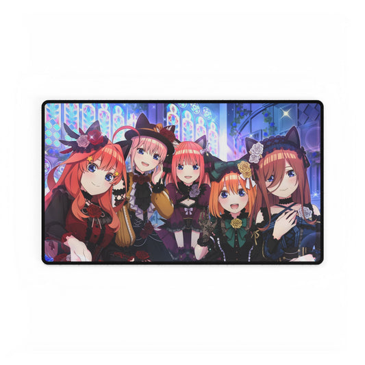 The Quintessential Quintuplets - Itsuki , Ichika , Nino , Yotsuba & Miku Mouse Pad