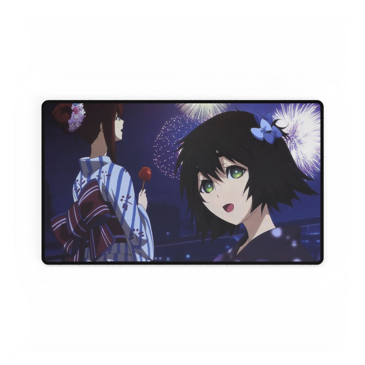 Makise and Mayuri R&R Mouse Pad