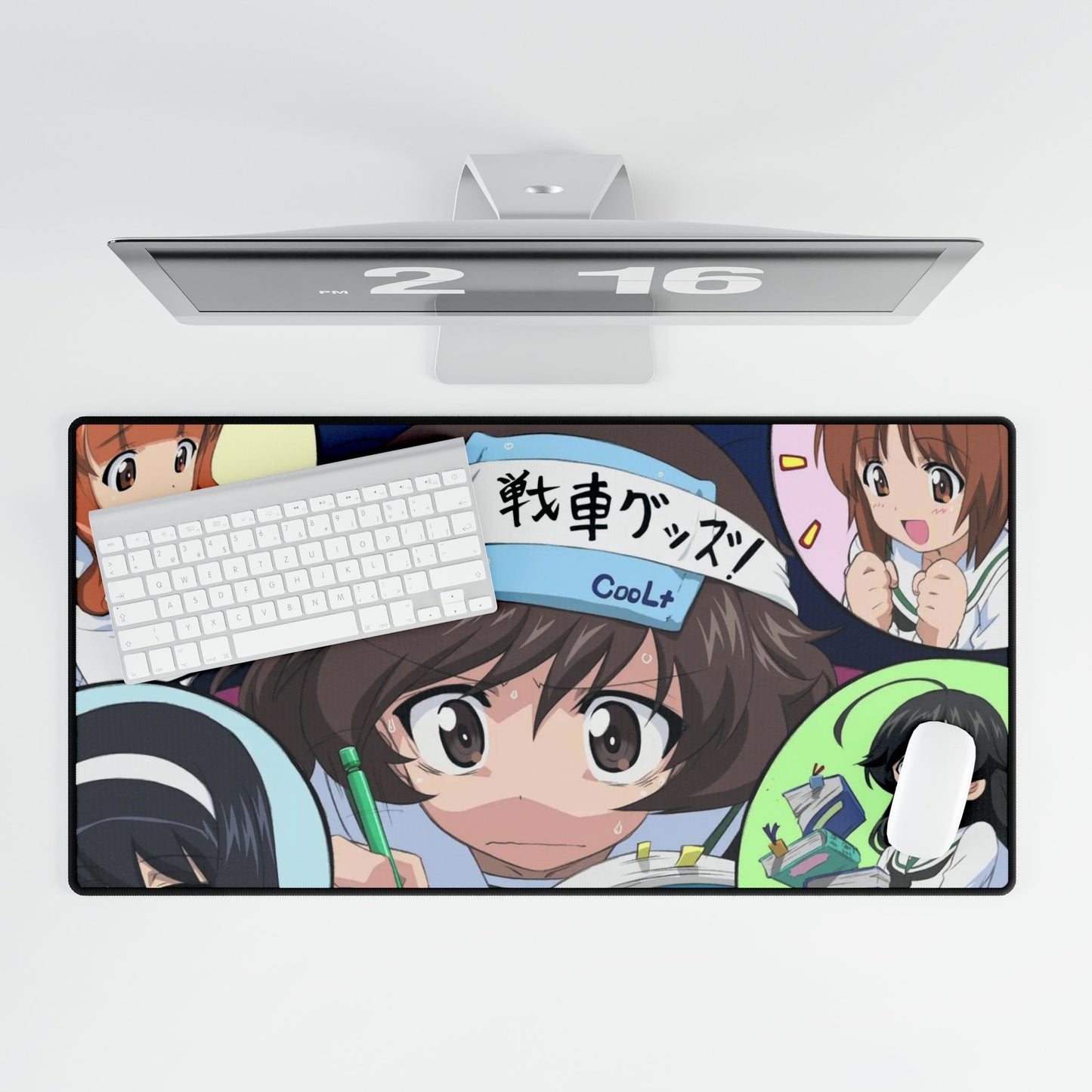 Anime Girls und Panzer Mouse Pad