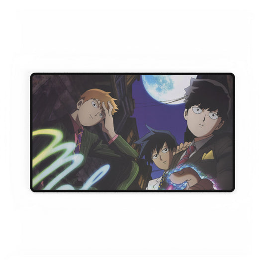 Mob Psycho 100 Arataka Reigen, Shigeo Kageyama, Ritsu Kageyama Mouse Pad