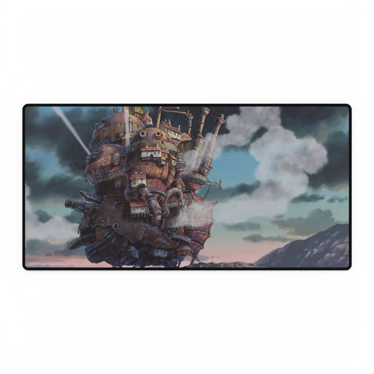 The walking castle Mouse Pad