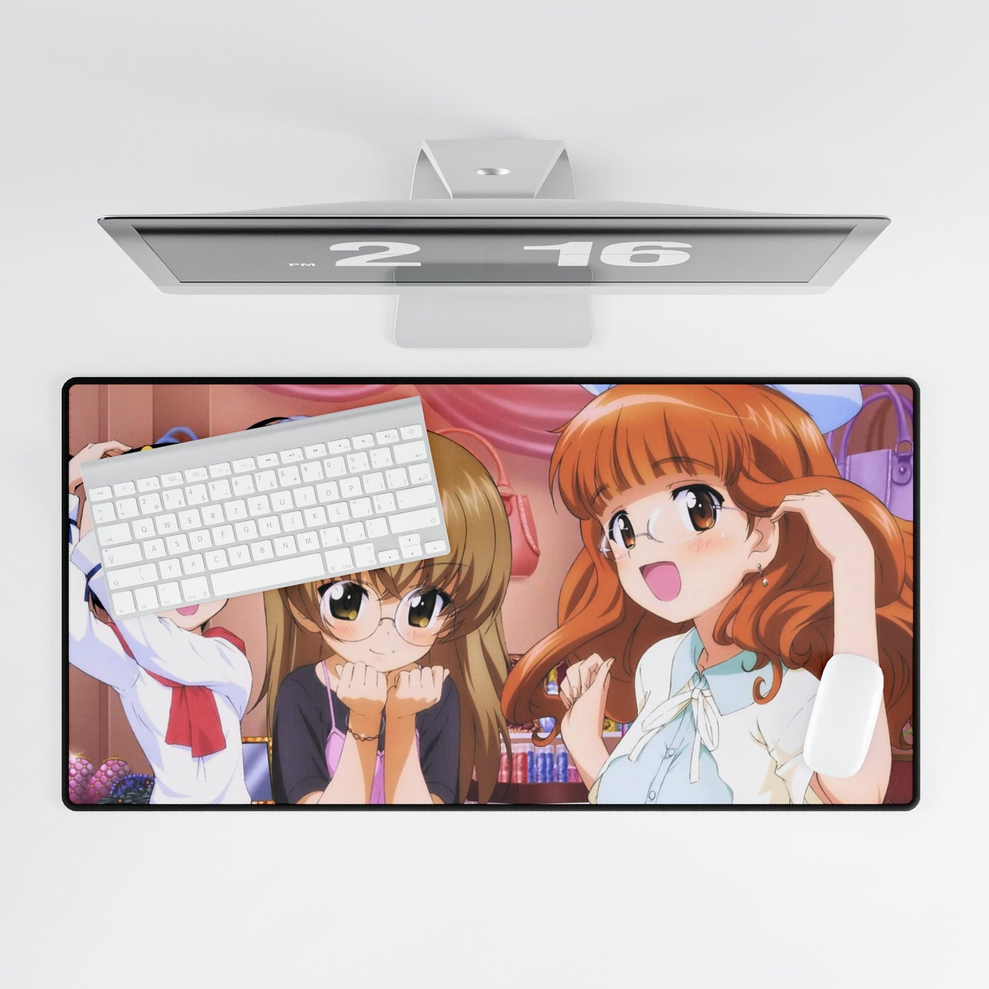Anime Girls und Panzer Mouse Pad