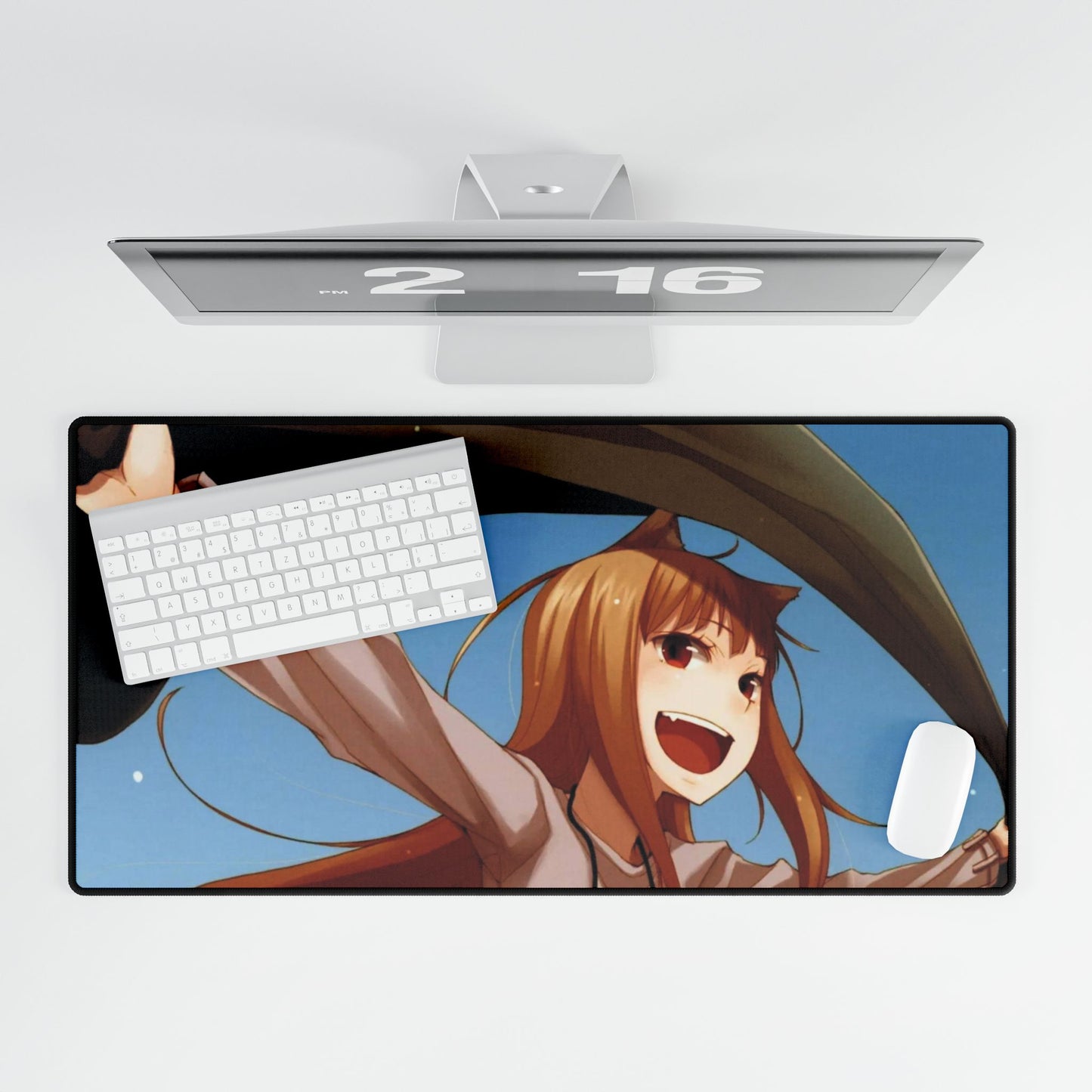 Anime Spice and Wolf Mouse Pad