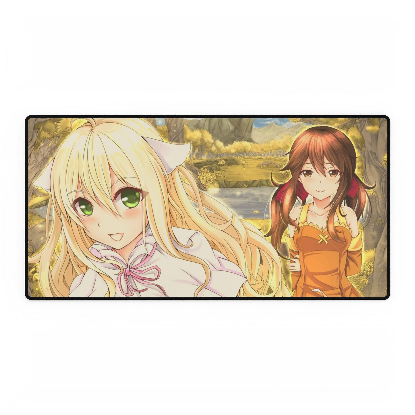 Mavis Vermilion Mouse Pad