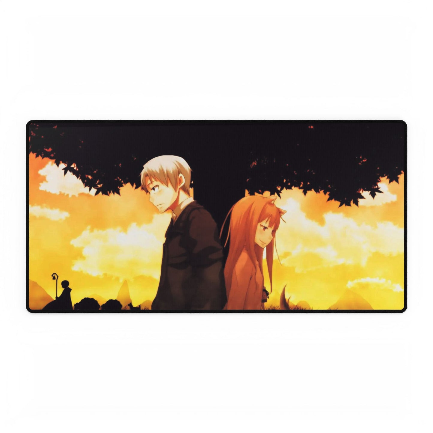 Anime Spice and Wolfr Mouse Pad