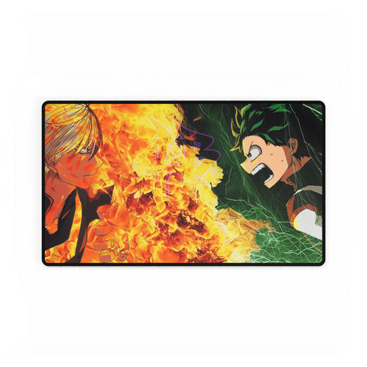 Deku vs Todoroki Mouse Pad