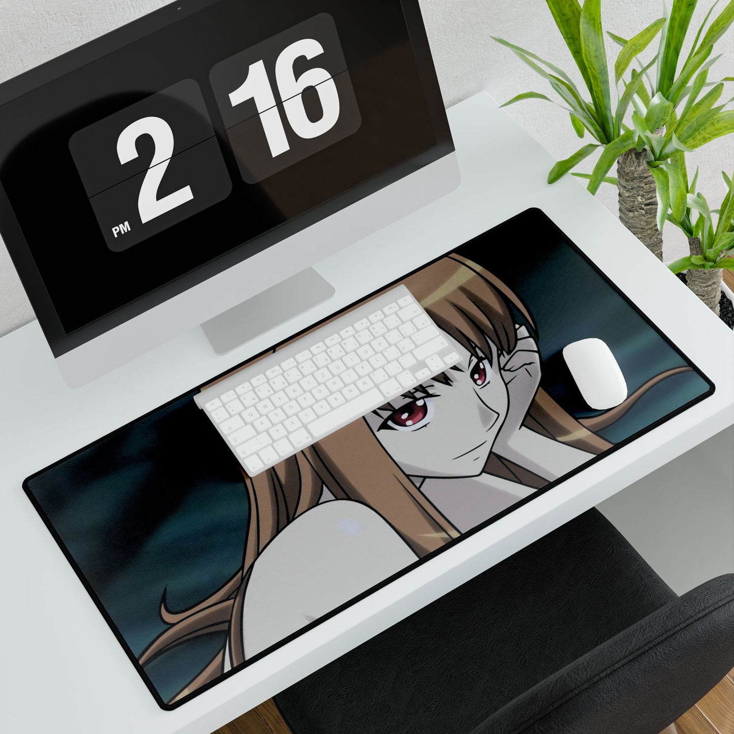 Anime Spice and Wolf Mouse Pad