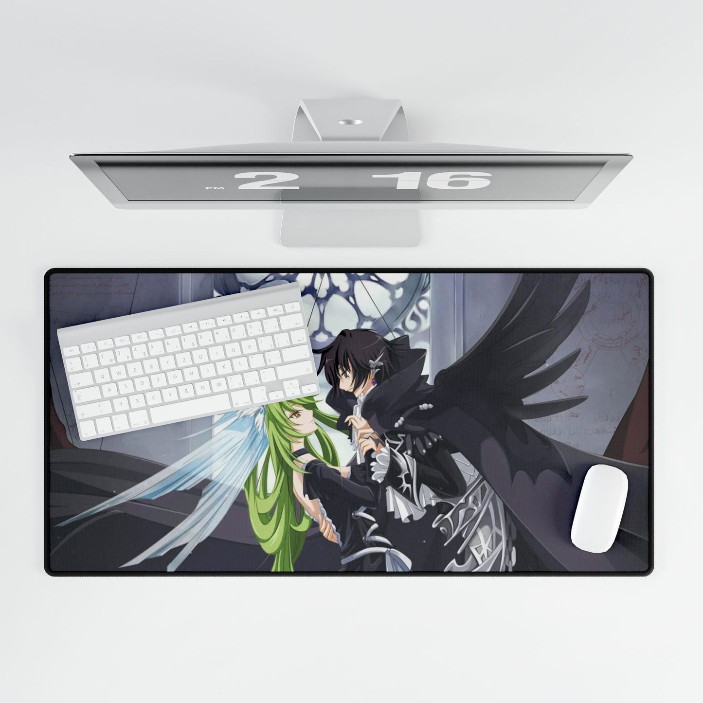 Lelouch and C.C. (Code Geass) Mouse Pad