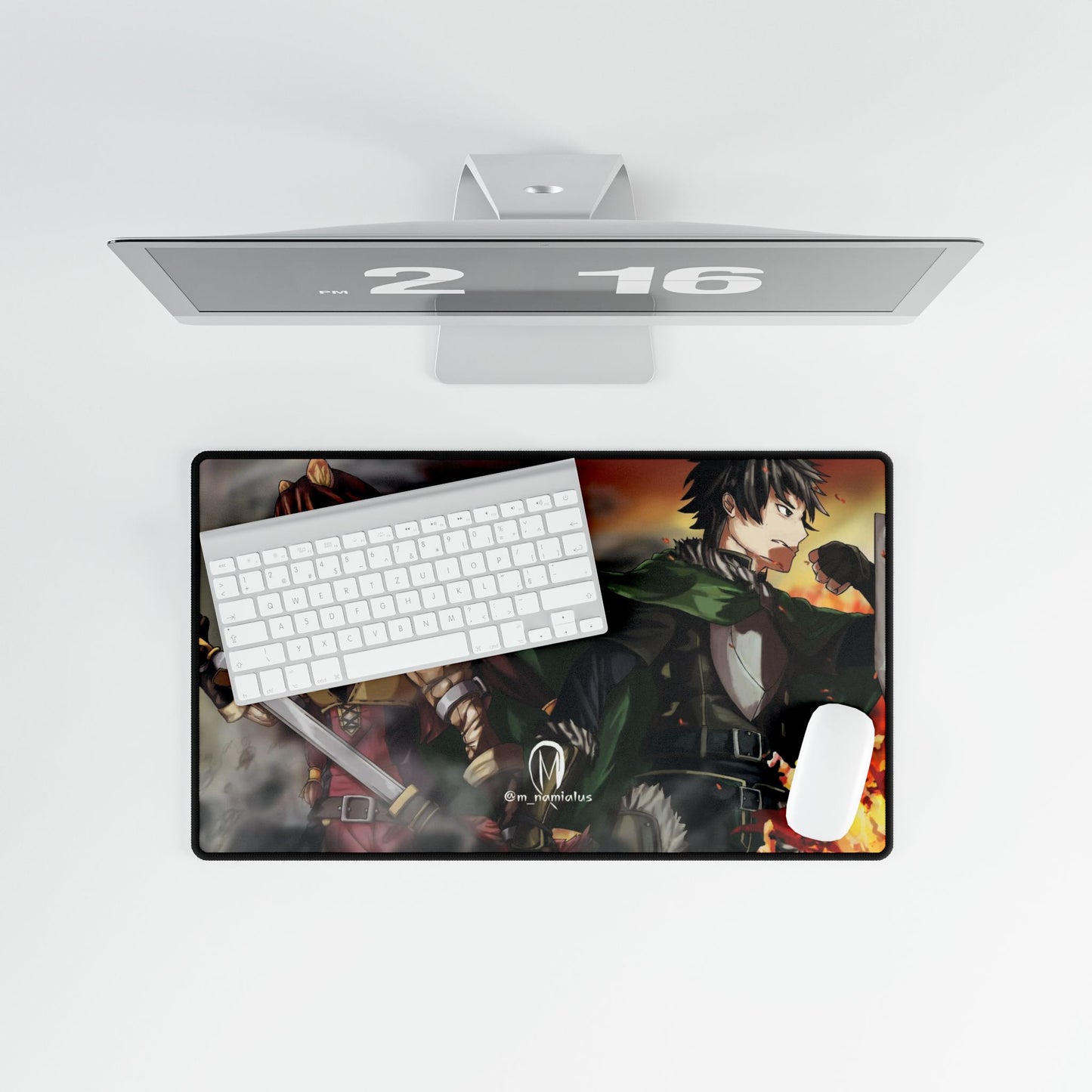 Naofumi & Raphtalia Mouse Pad