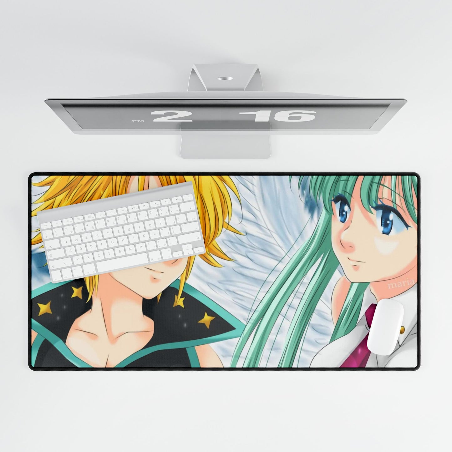 Meliodas and Elizabeth Mouse Pad