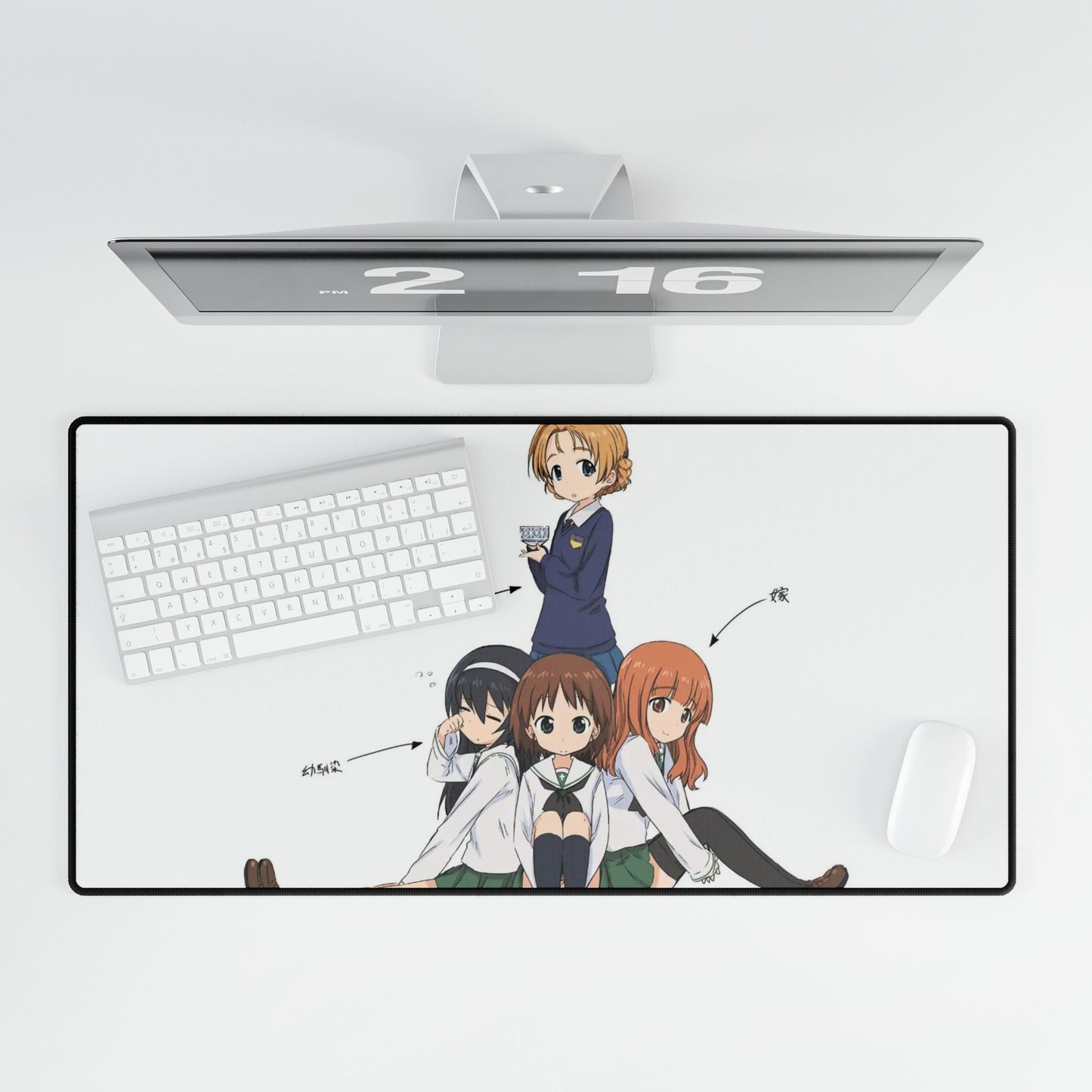 Girls und Panzer Mouse Pad