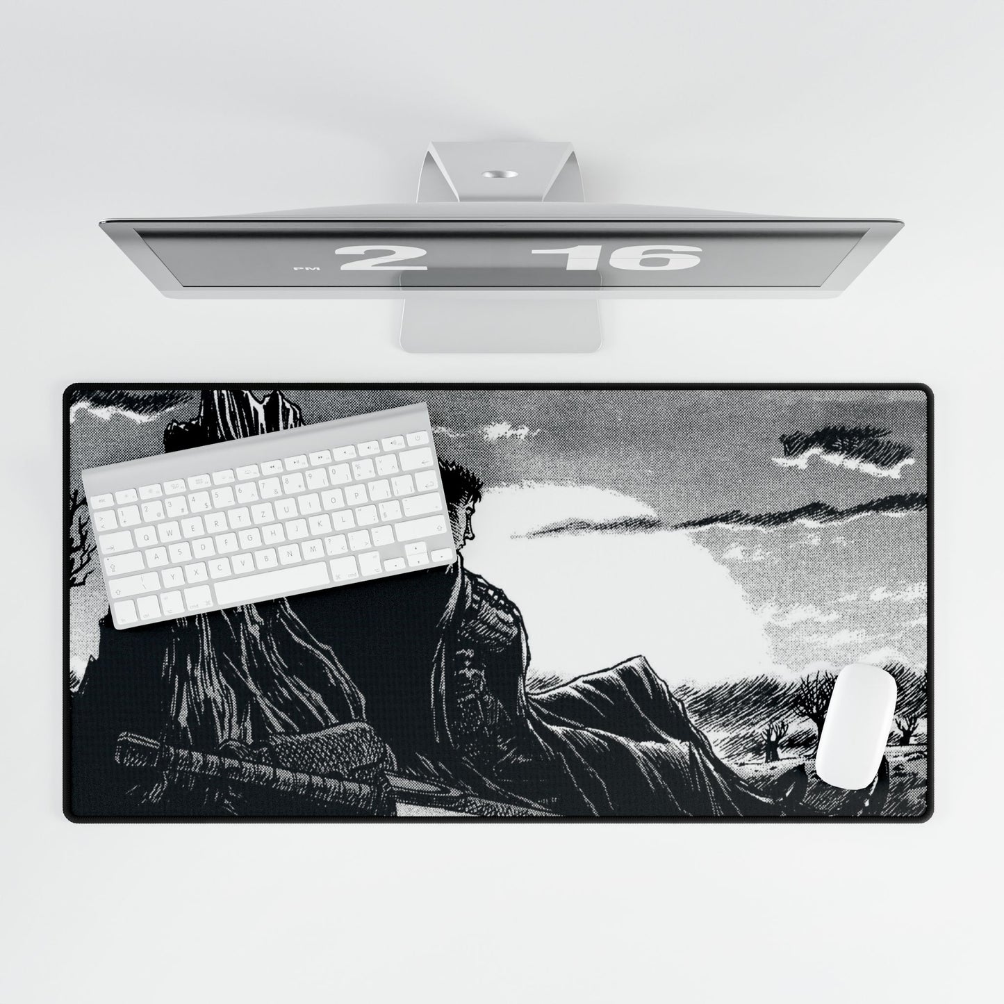 Uneasy Sunset Mouse Pad