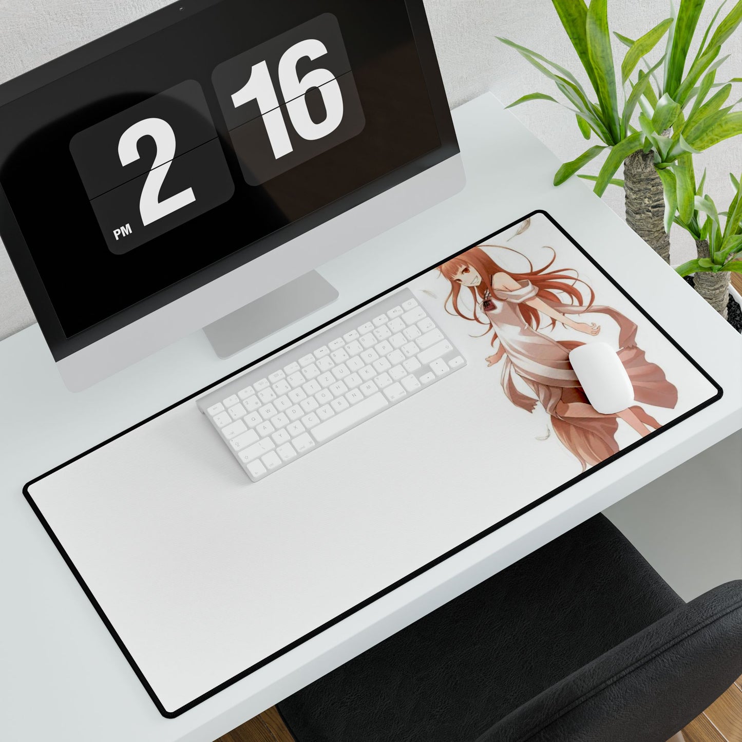 Anime Spice and Wolf Mouse Pad