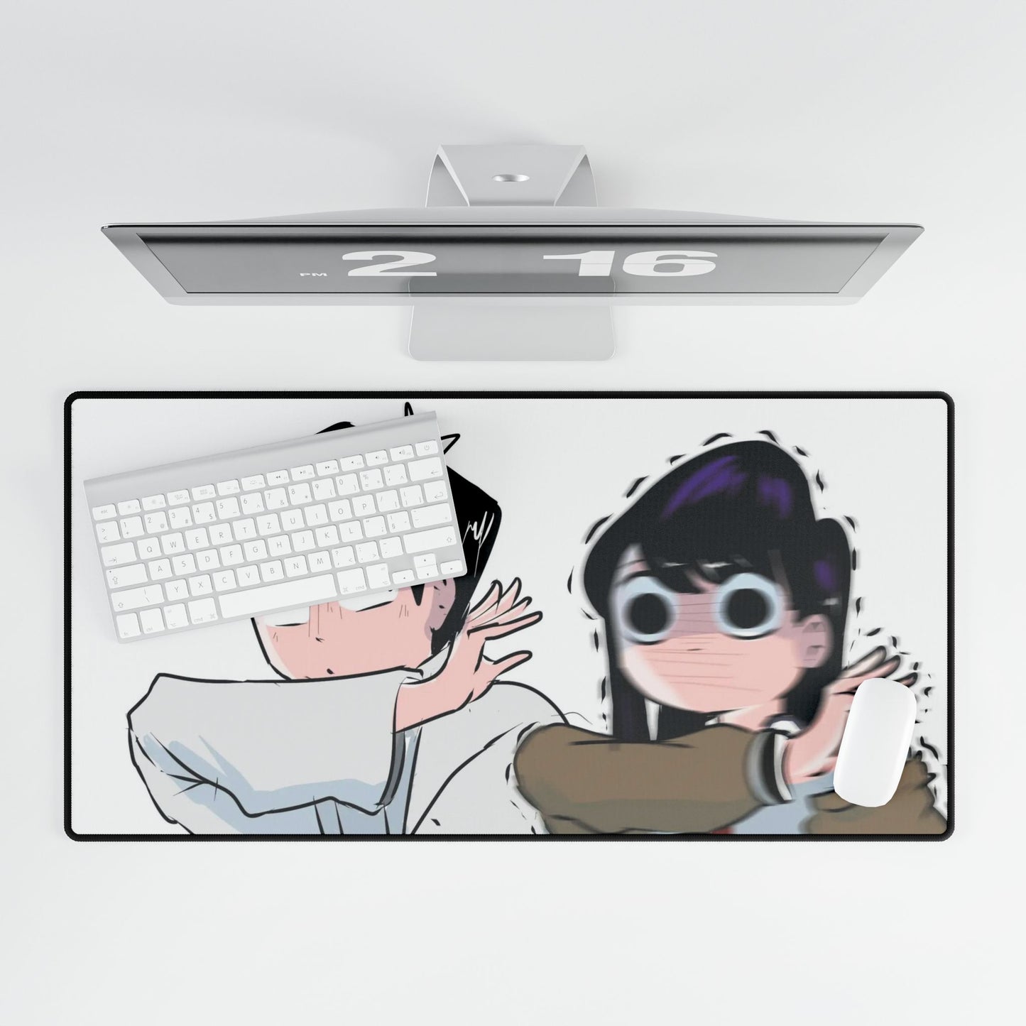 Anime Komi Can't Communicate Mouse Pad
