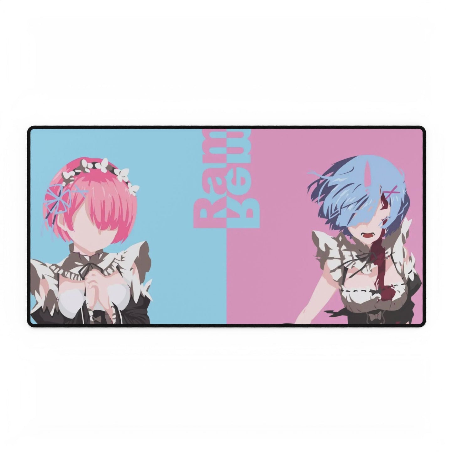 Re:Zero Rem and Ram Mouse Pad