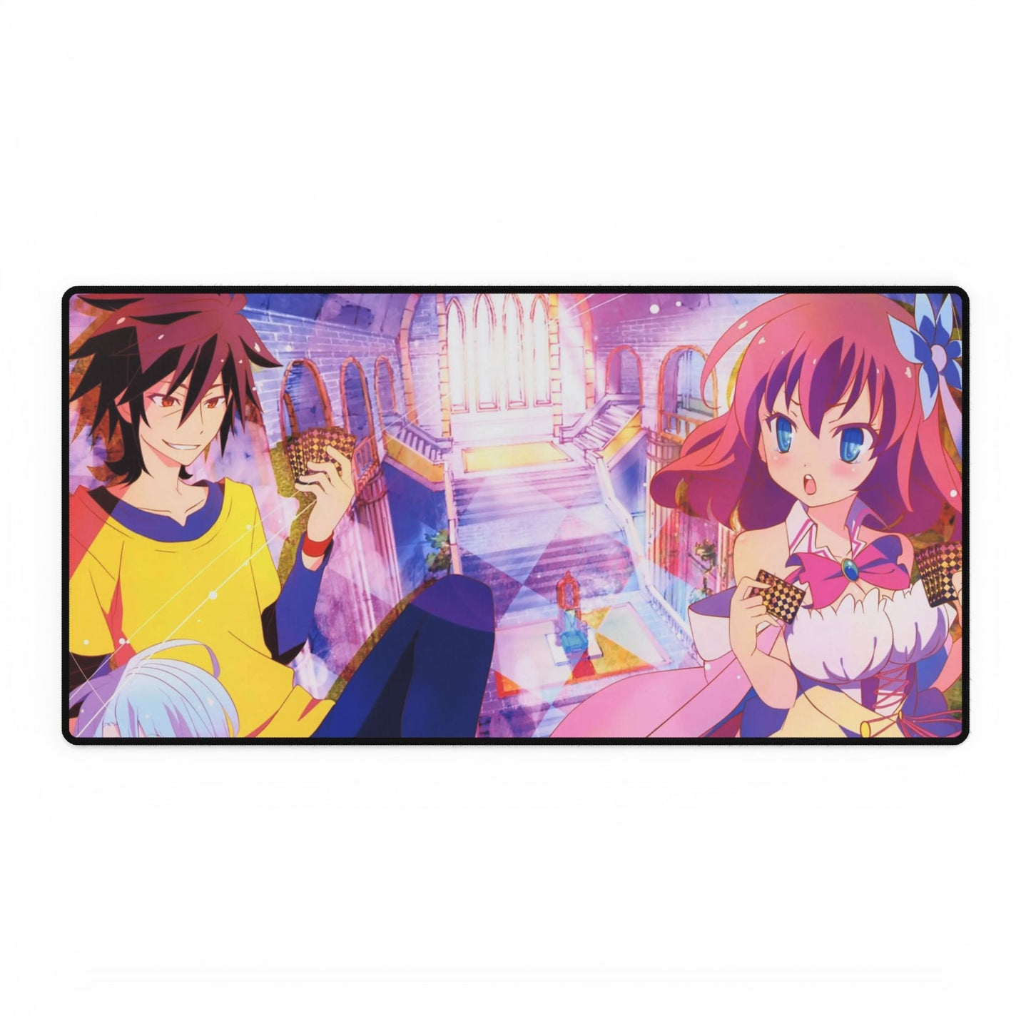 Shiro,Sora and Stephanie Mouse Pad