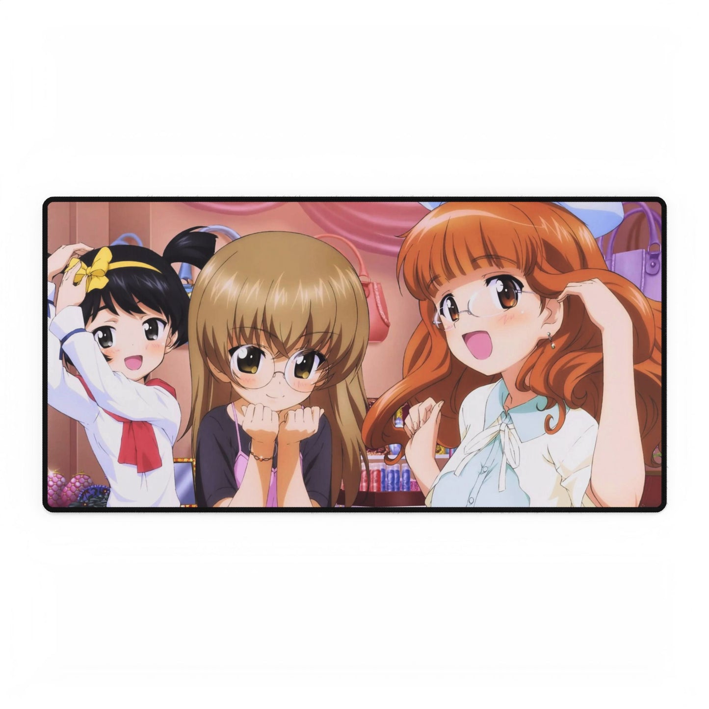 Anime Girls und Panzer Mouse Pad