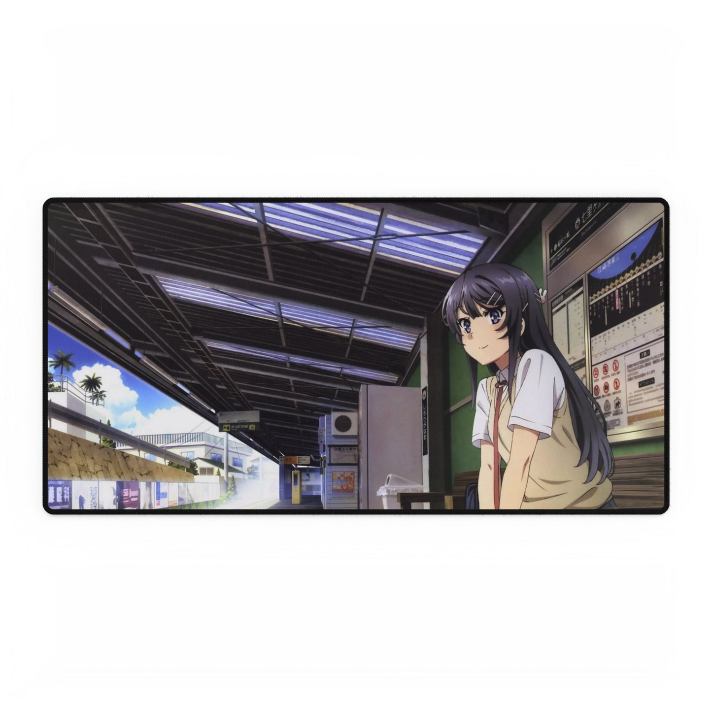 Train Station Mouse Pad