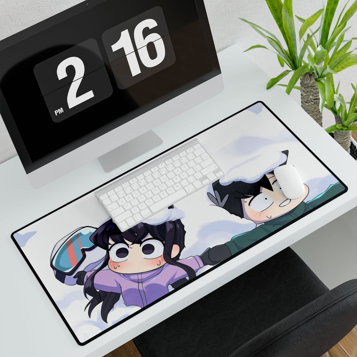 Anime Komi Can't Communicate Mouse Pad
