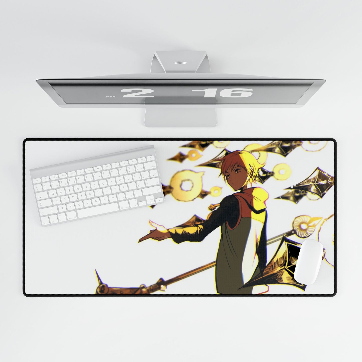 Fairy King Harlequin: Spirit Spear Chastiefol form Five-Increase Mouse Pad