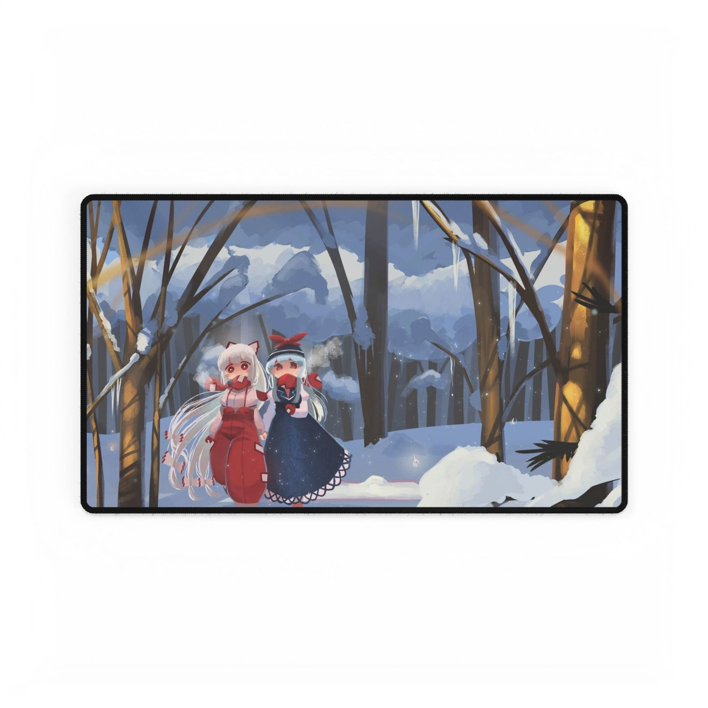Fujiwara no Mokou & Keine Kamishirasawa Mouse Pad