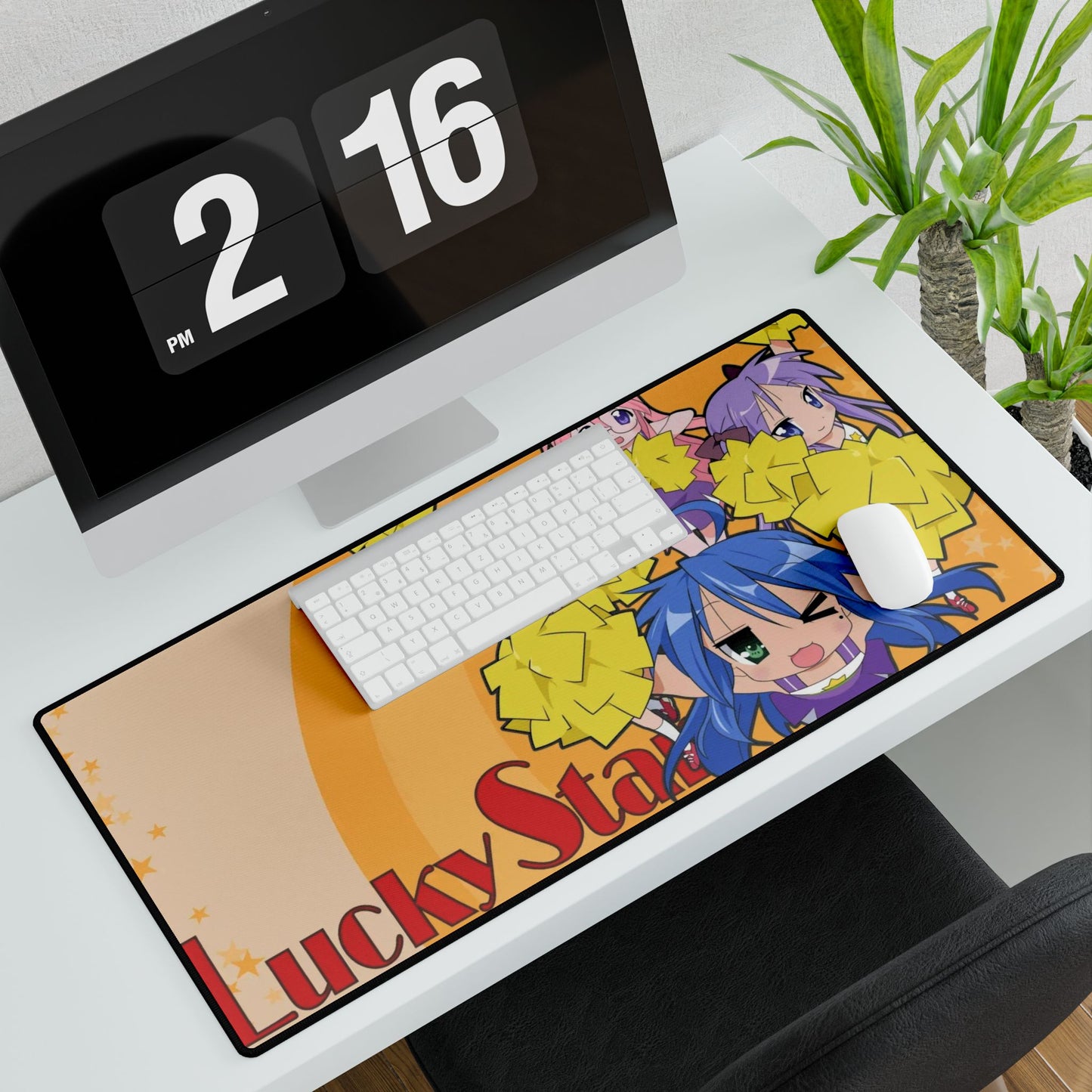 Lucky Star Konata Izumi, Kagami Hiiragi, Tsukasa Hiiragi, Miyuki Takara Mouse Pad