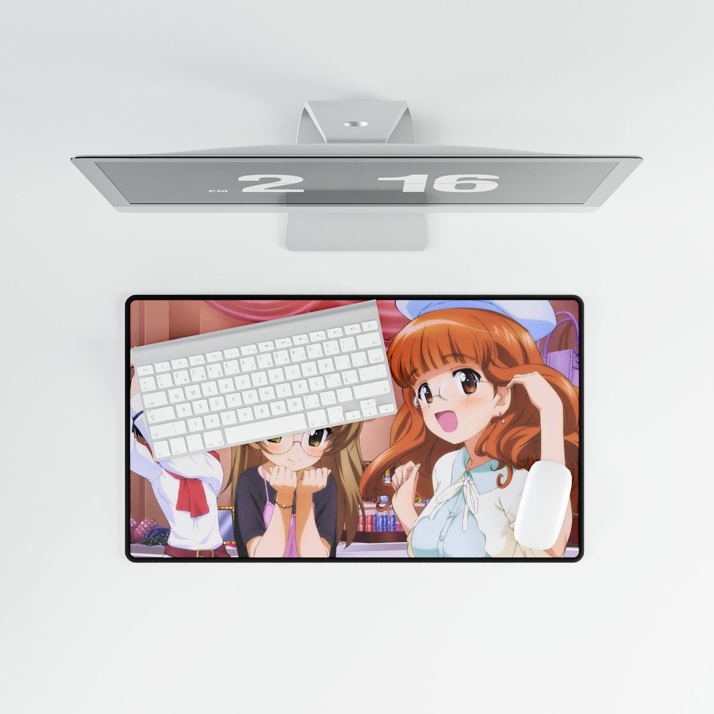 Anime Girls und Panzer Mouse Pad