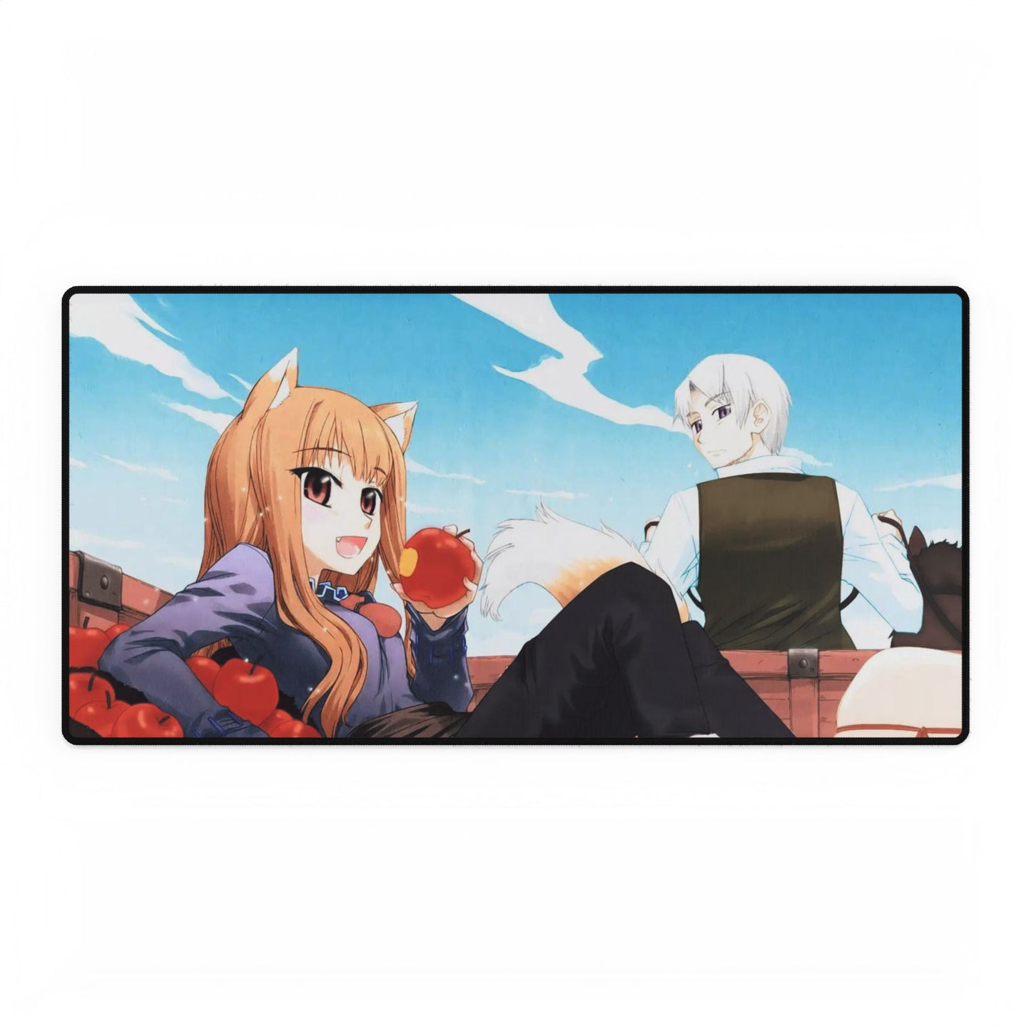 Anime Spice and Wolfr Mouse Pad
