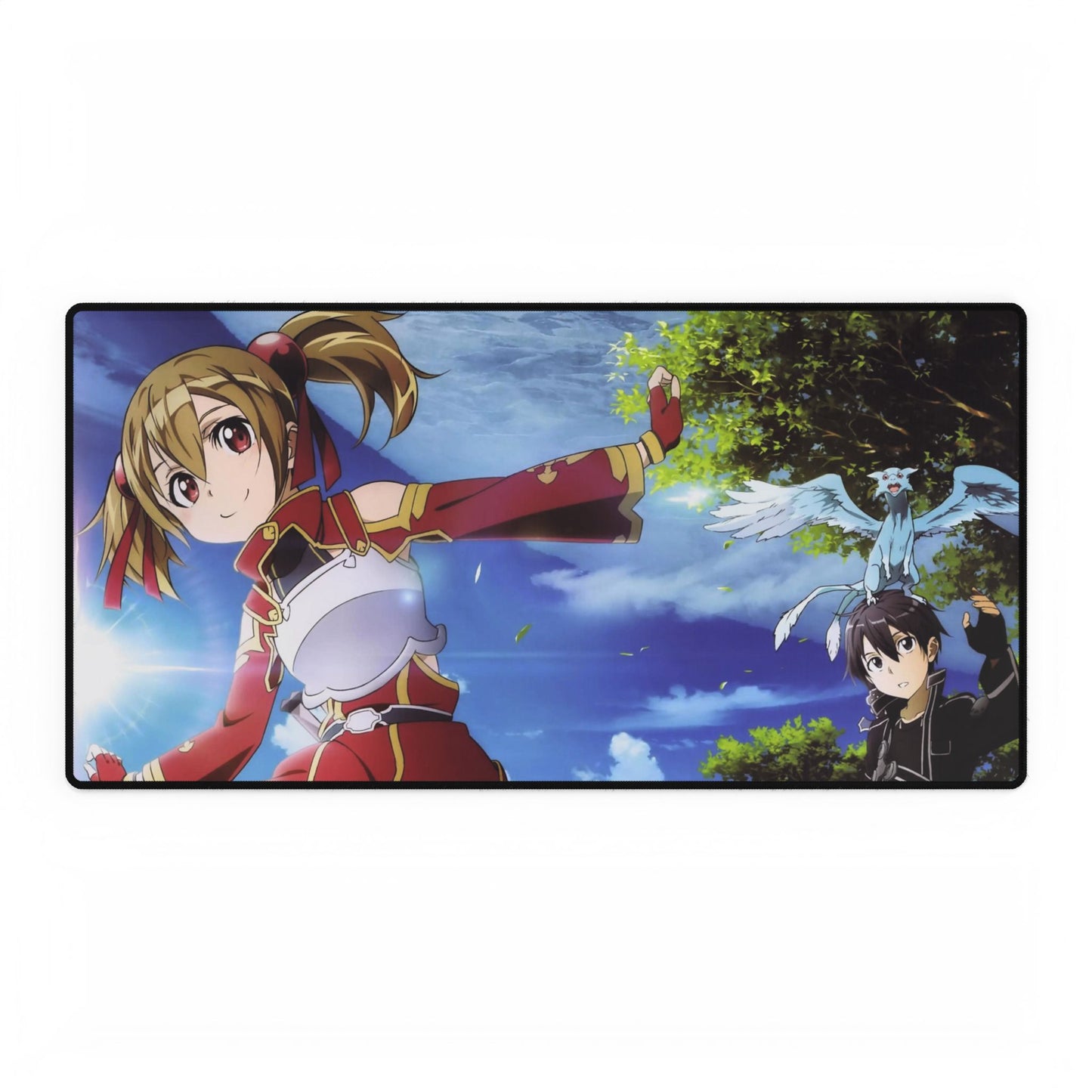 Silica and Kirito Mouse Pad