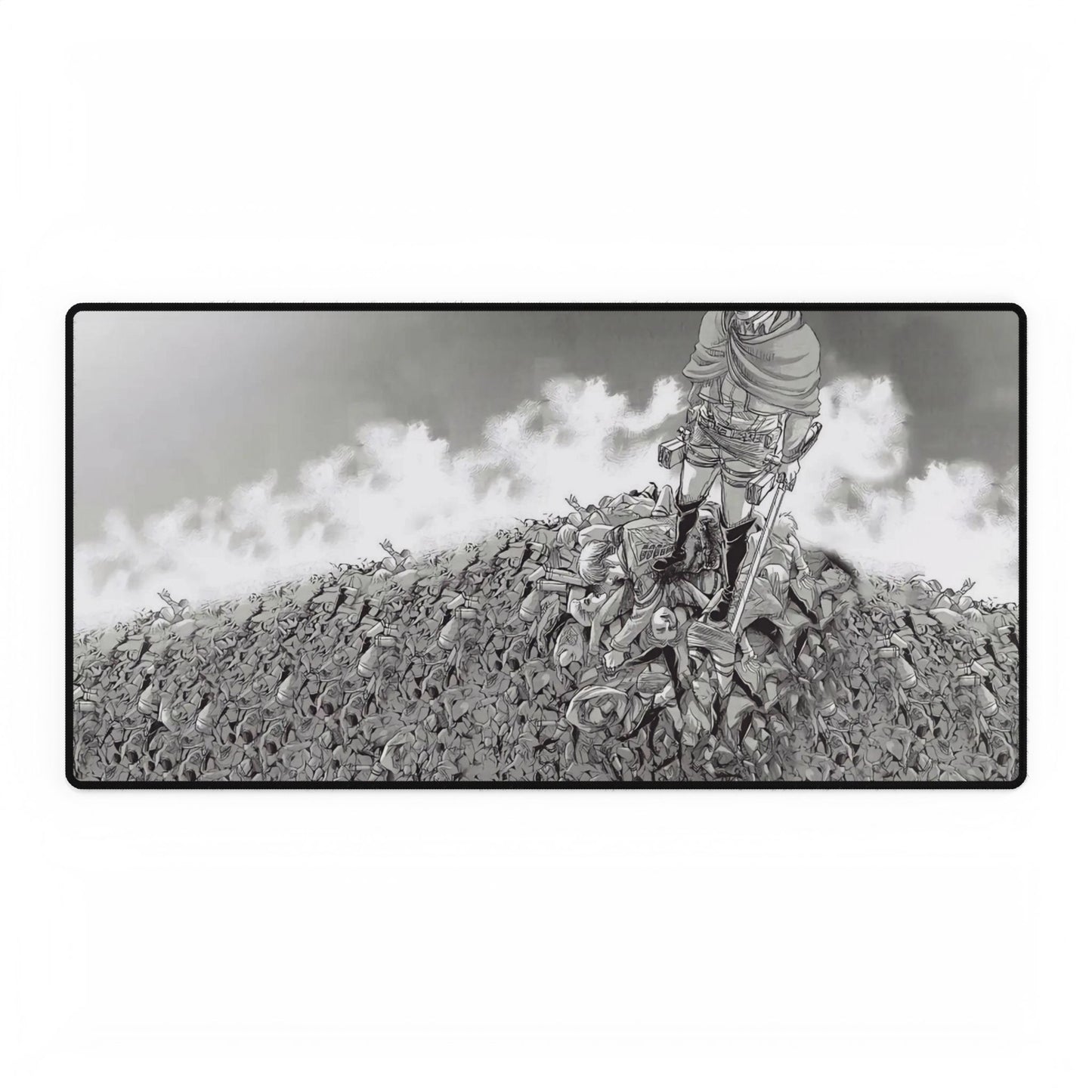 Ervin standing on a pile of corpses Mouse Pad