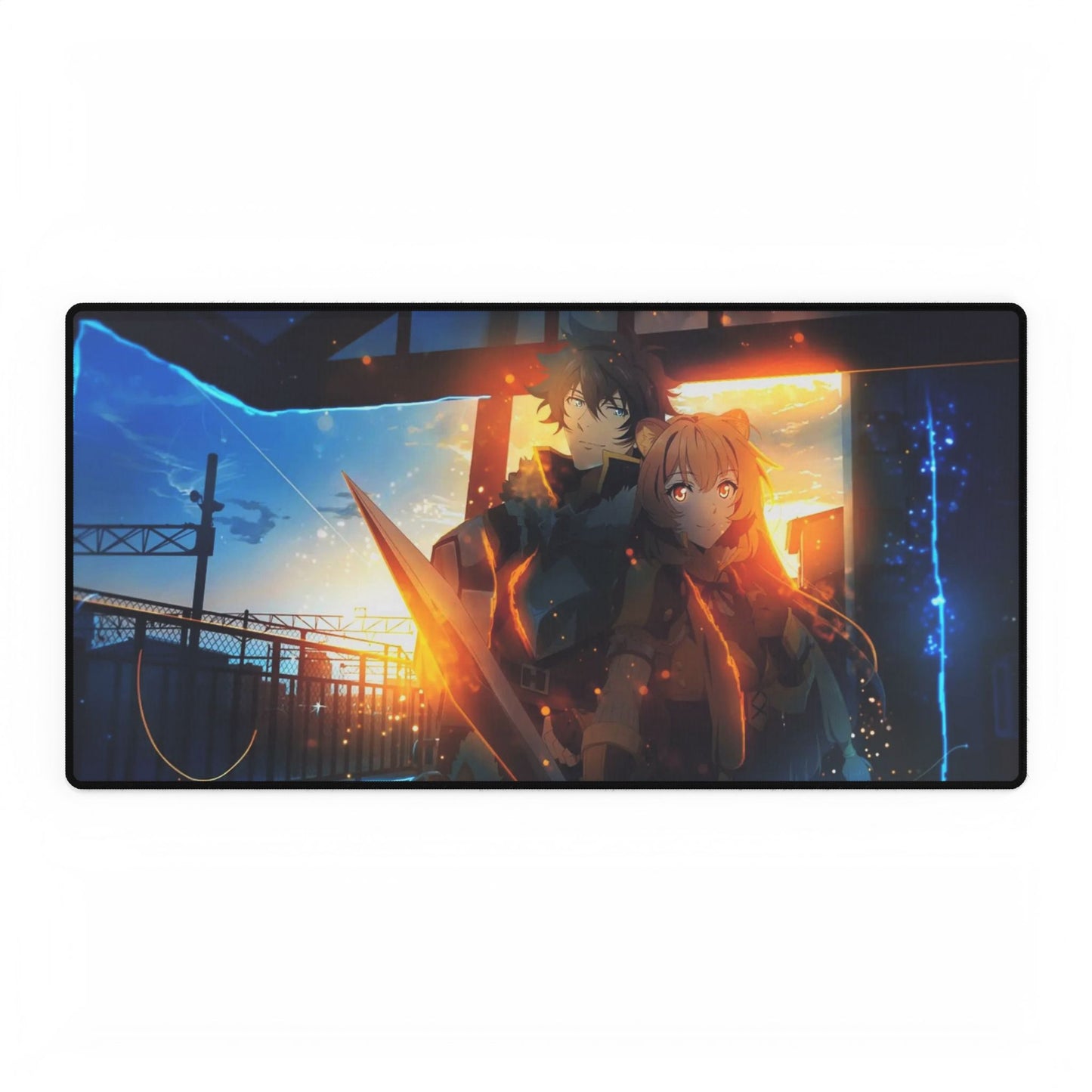 The Rising of the Shield Hero Raphtalia, Naofumi Iwatani Mouse Pad
