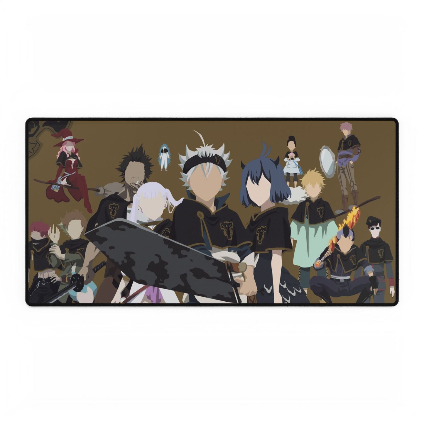 Black Clover Asta, Noelle Silva, Yami Sukehiro, Nero Mouse Pad