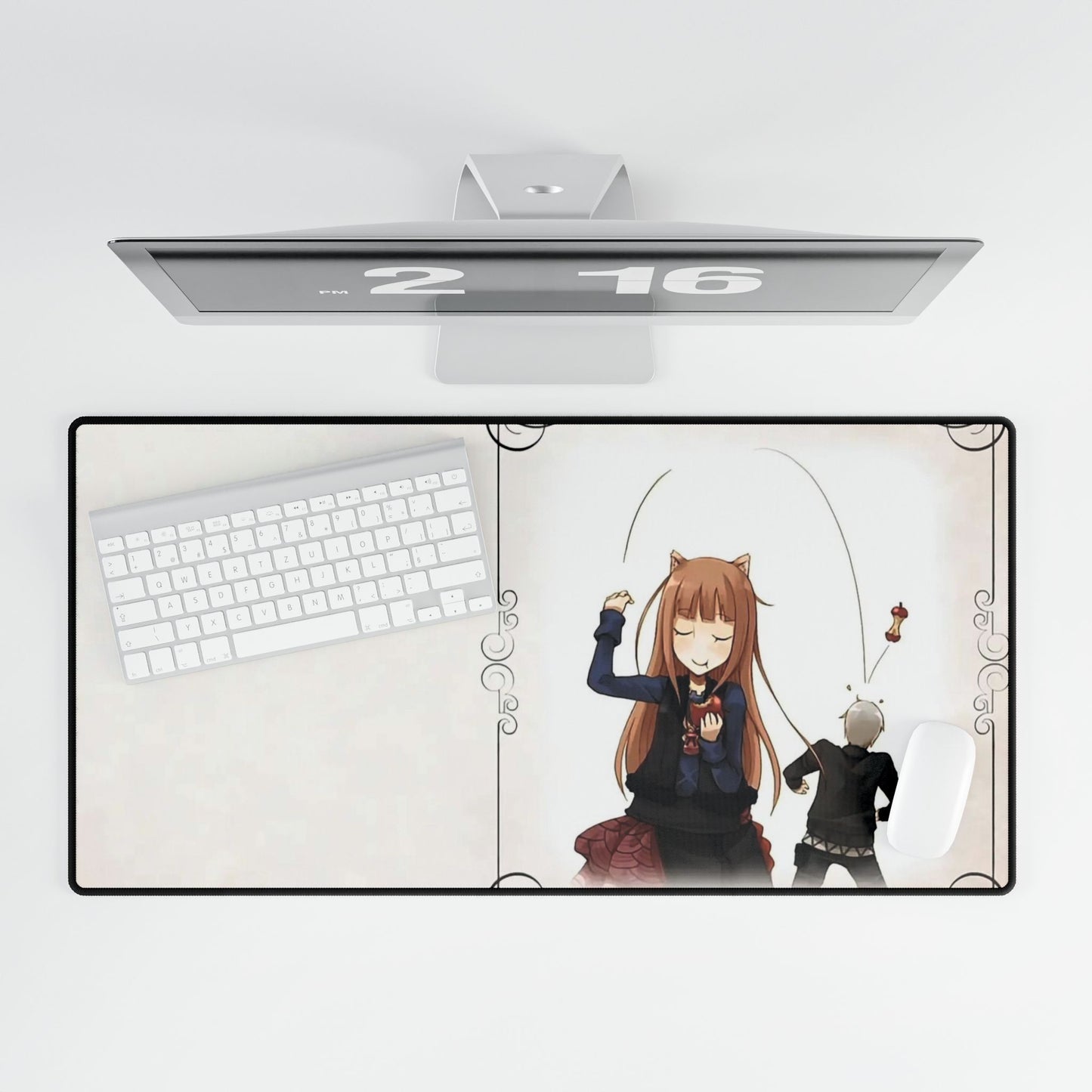 Anime Spice and Wolfr Mouse Pad