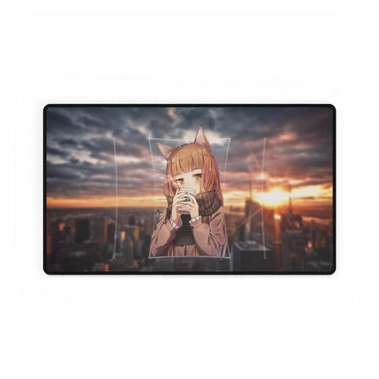 Anime Spice and Wolf Mouse Pad