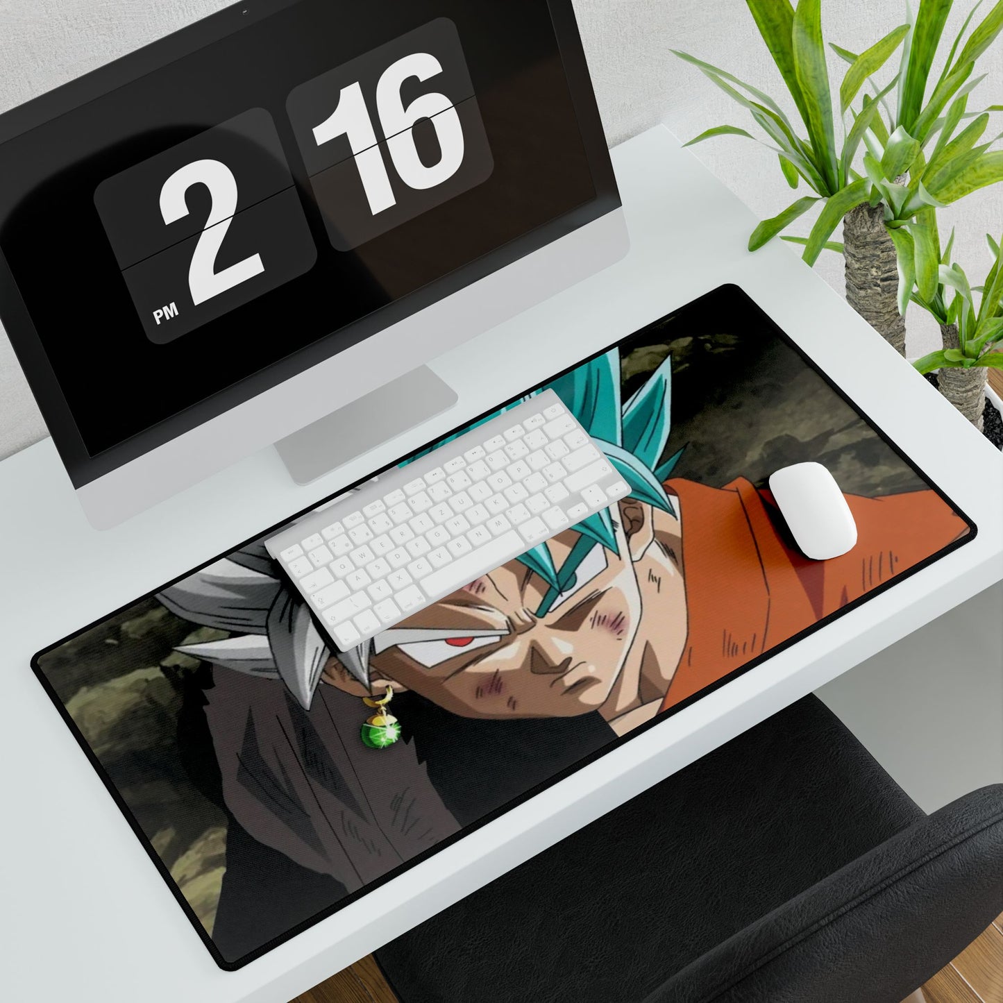 Black and Goku Mouse Pad