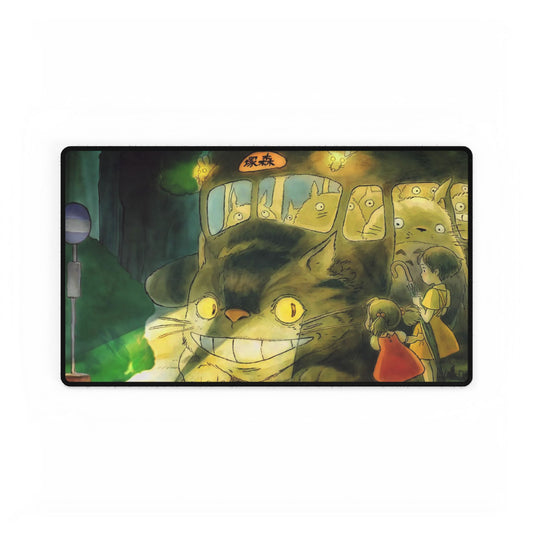Mei and Satsuki In front of Cat-Bus Mouse Pad