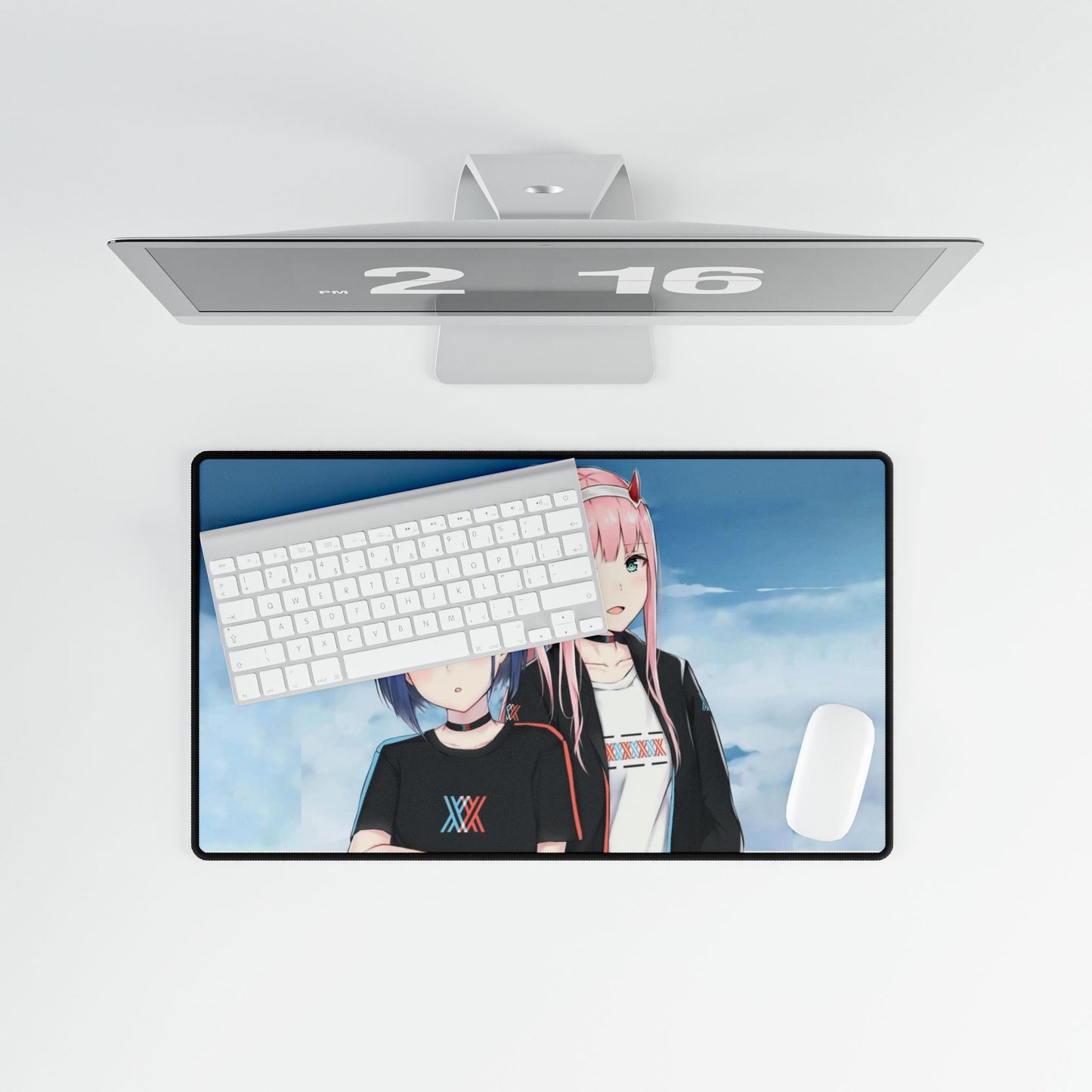 Zero Two & Ichigo Casual Mouse Pad