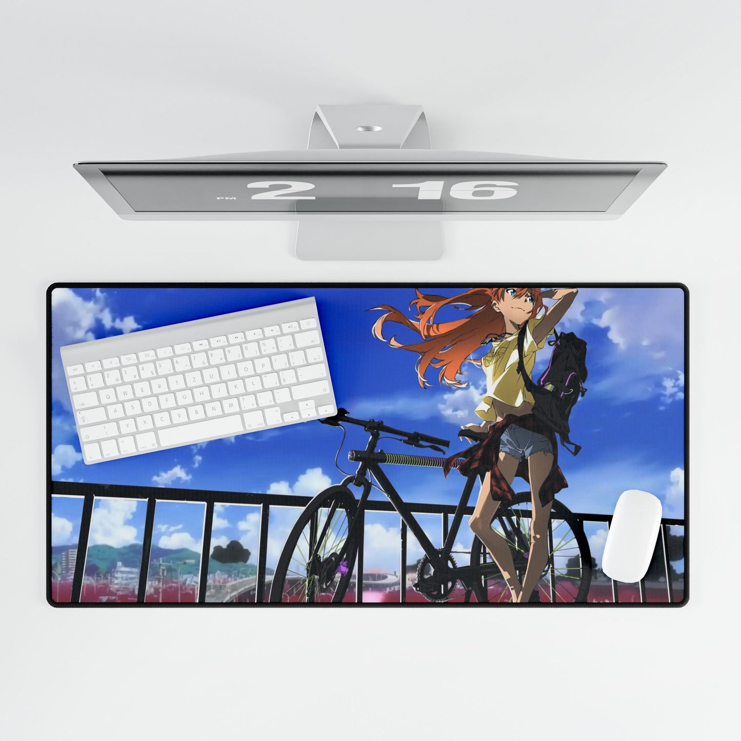 Biking Asuka Mouse Pad