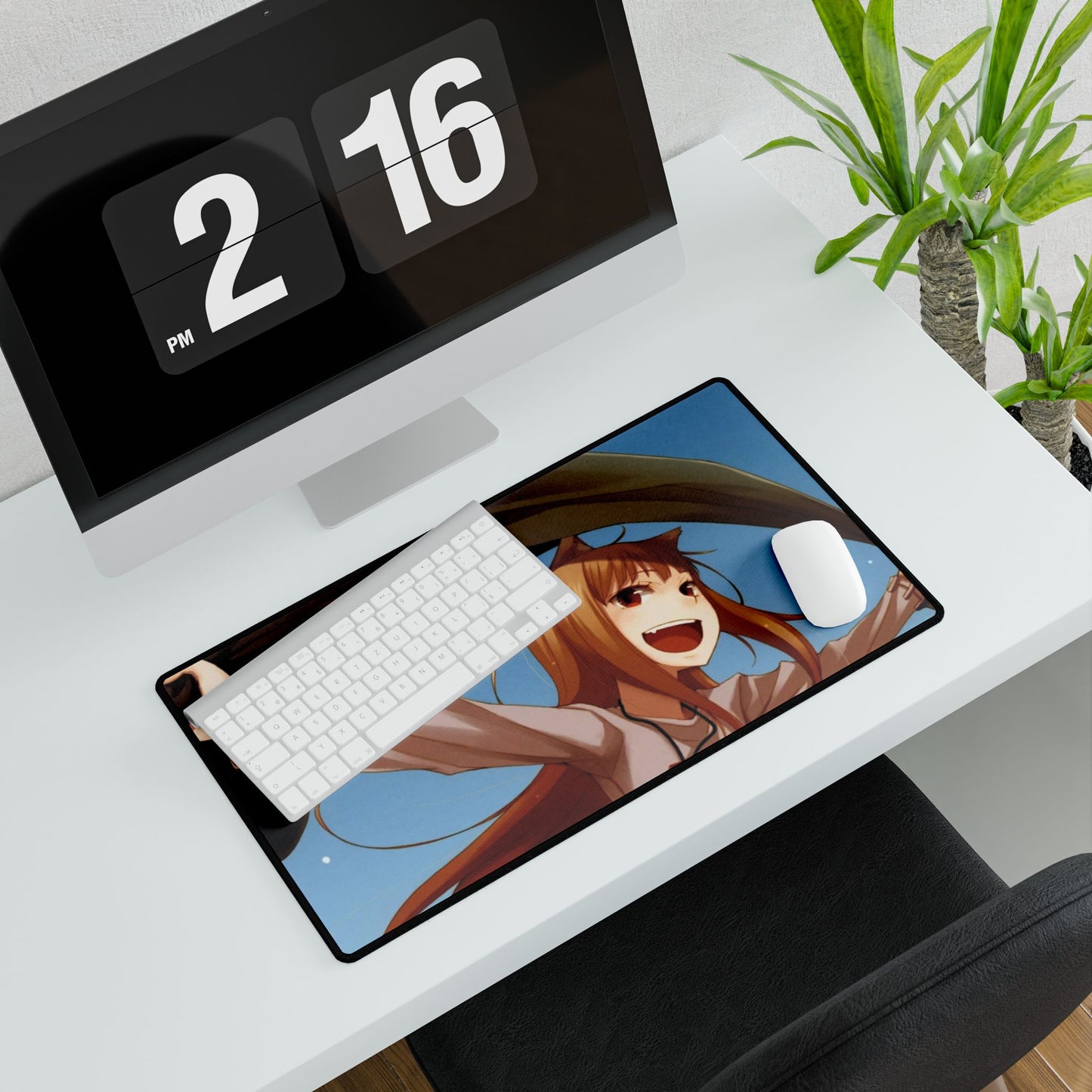 Anime Spice and Wolf Mouse Pad
