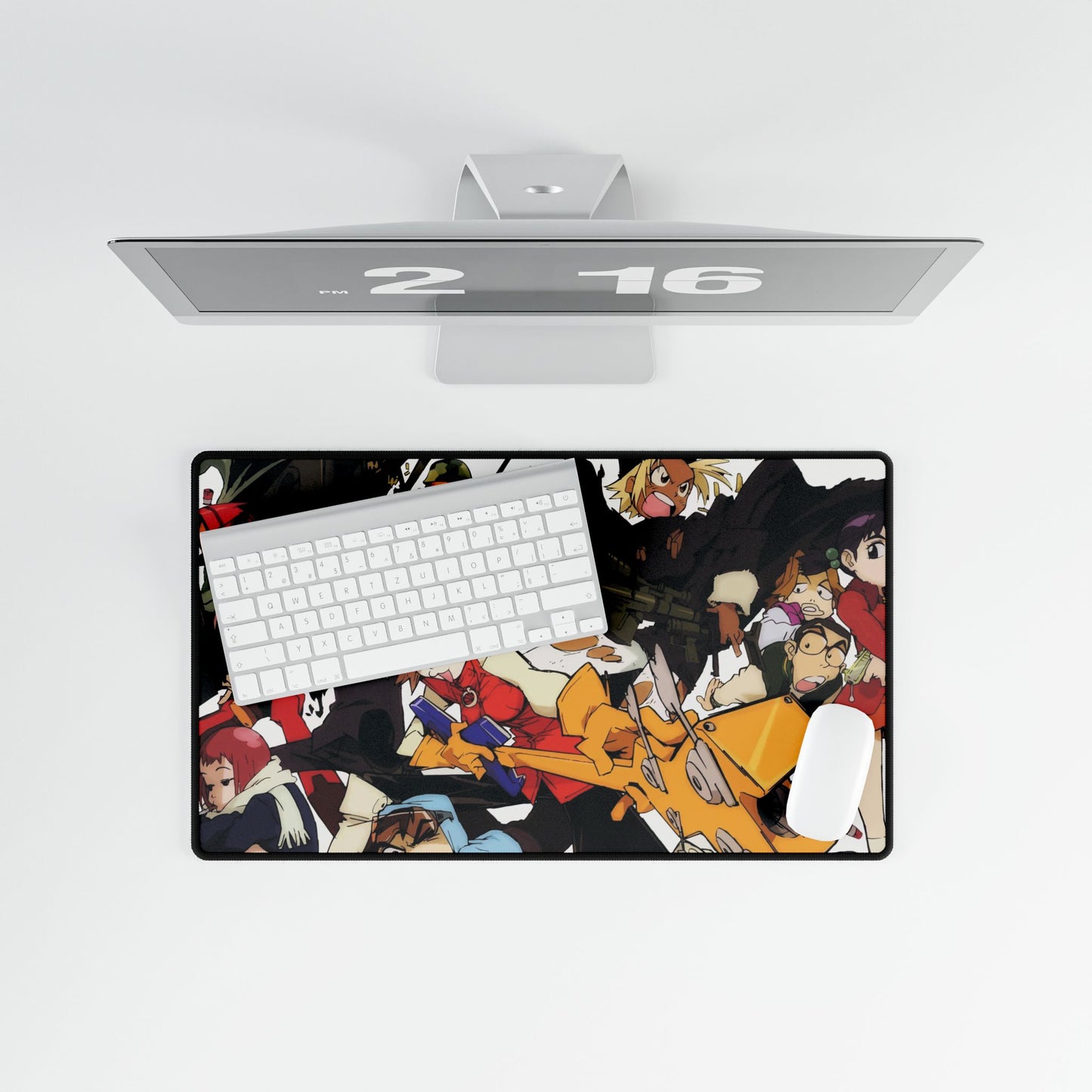 FLCL Haruko Haruhara, Mamimi Samejima, Naota Nandaba, Canti, Takkun Mouse Pad