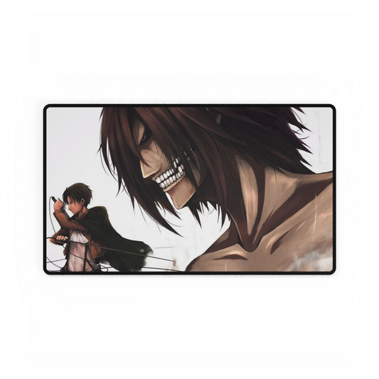 Levi and Eren (Titan) Mouse Pad