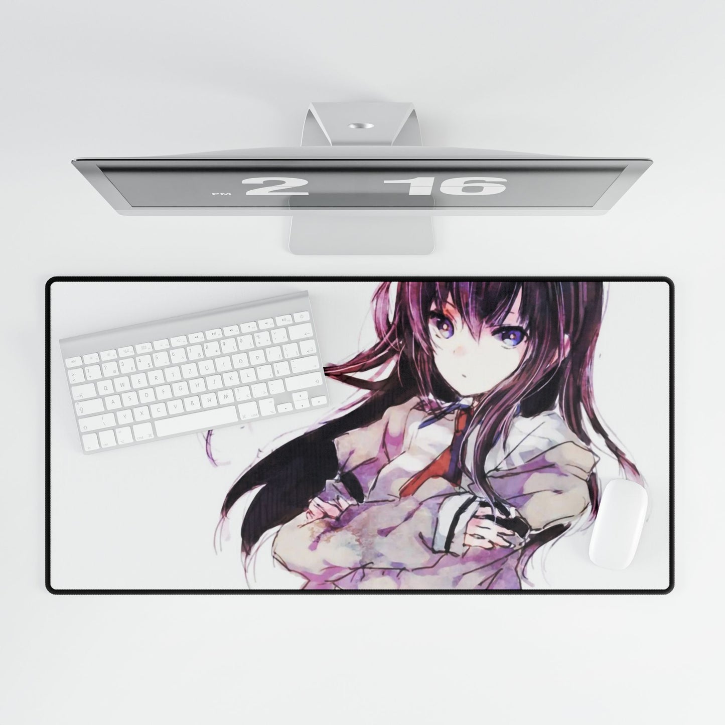 Makise Kurisu Mouse Pad