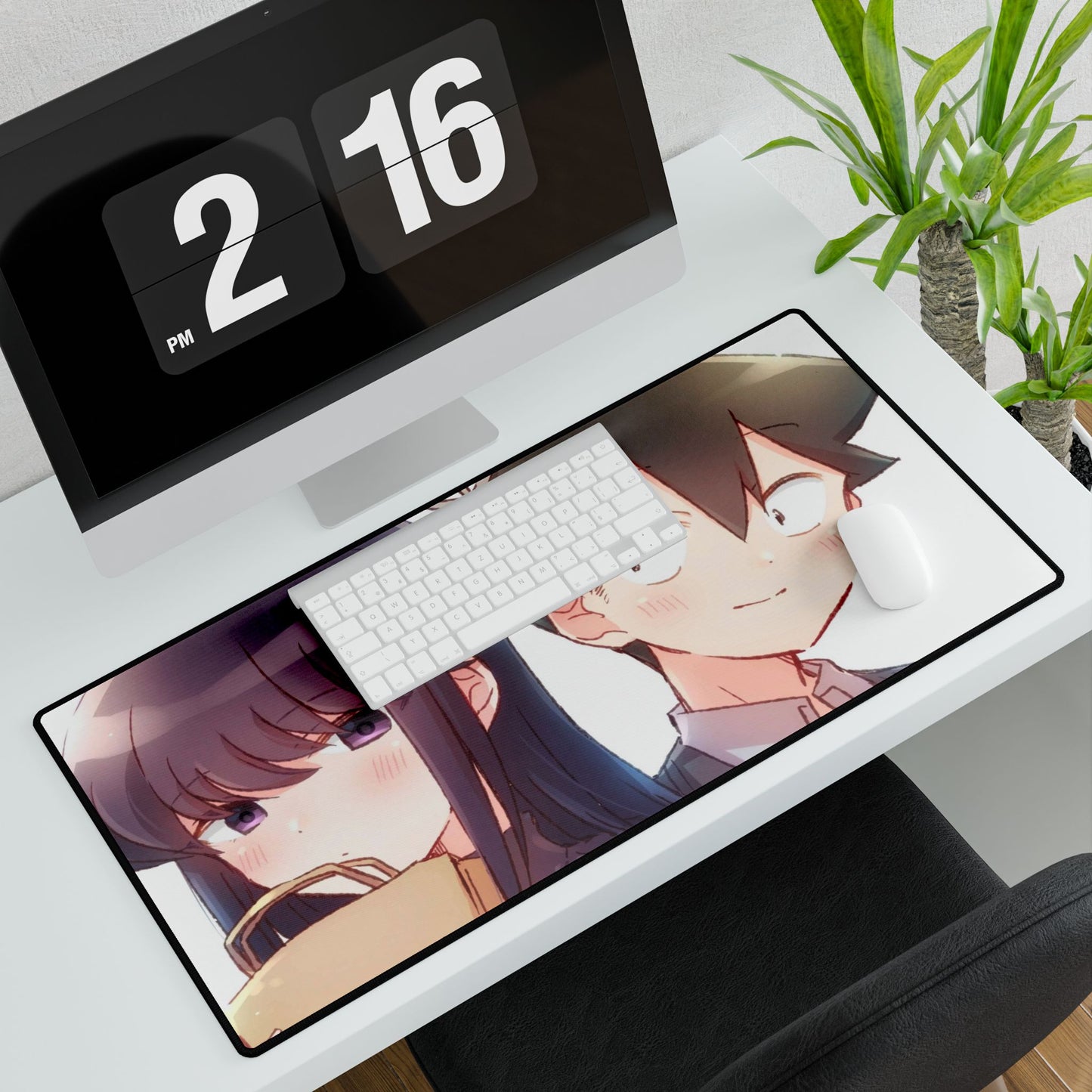 Anime Komi Can't Communicate Mouse Pad