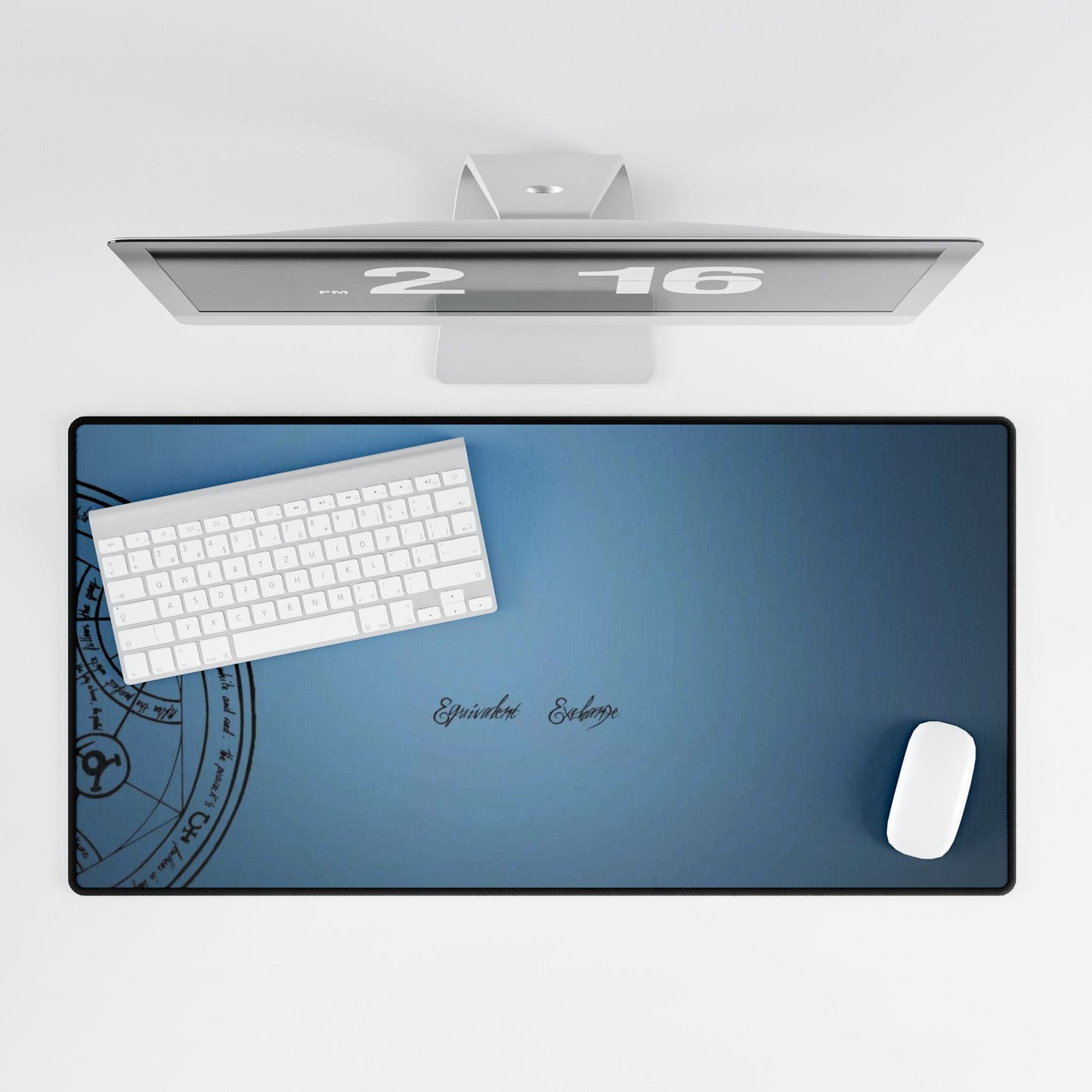 human transmutation circl Mouse Pad