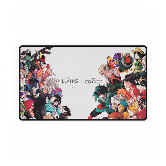 The Villains Vs The Heroes Mouse Pad