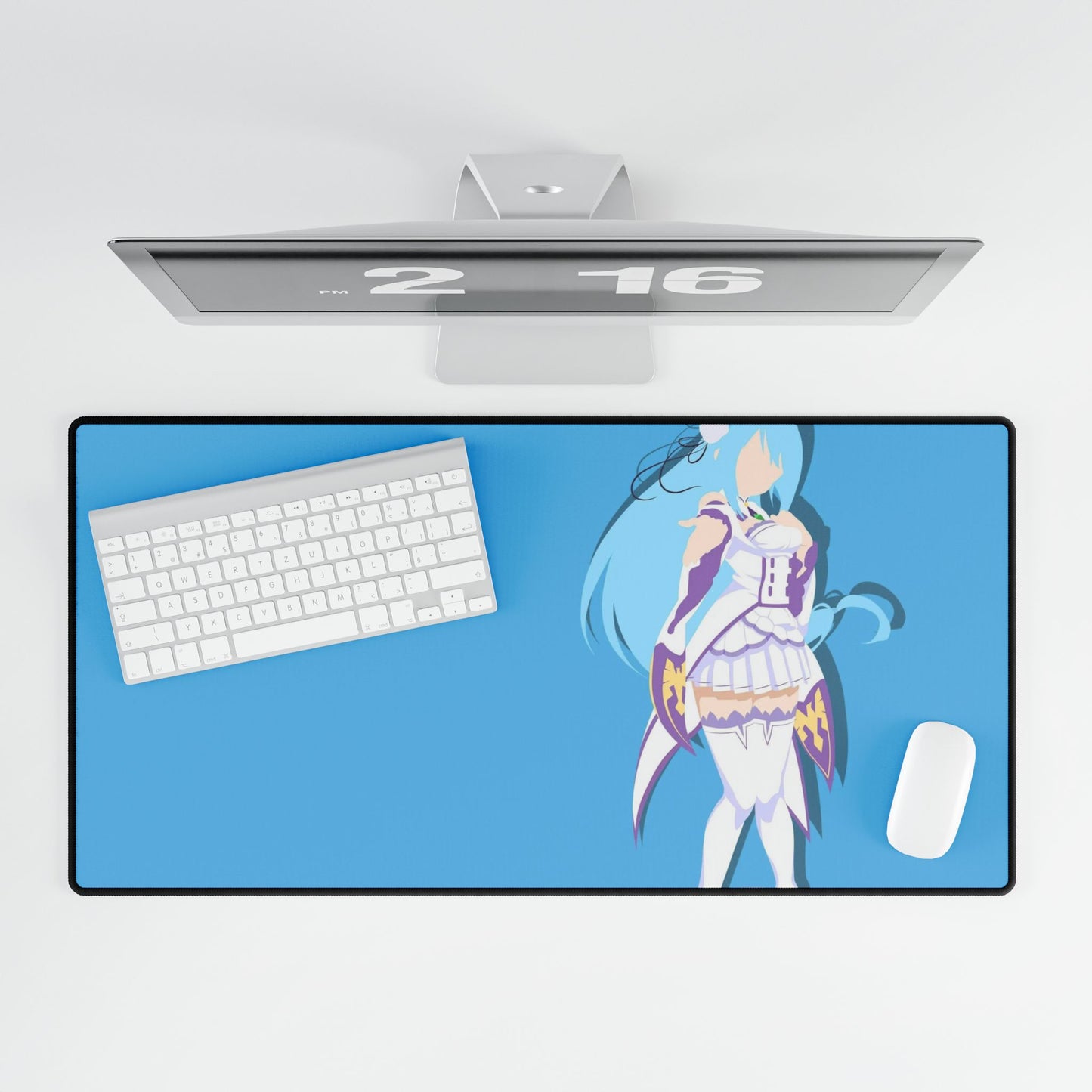 Aqua in Emilia Clothes Mouse Pad