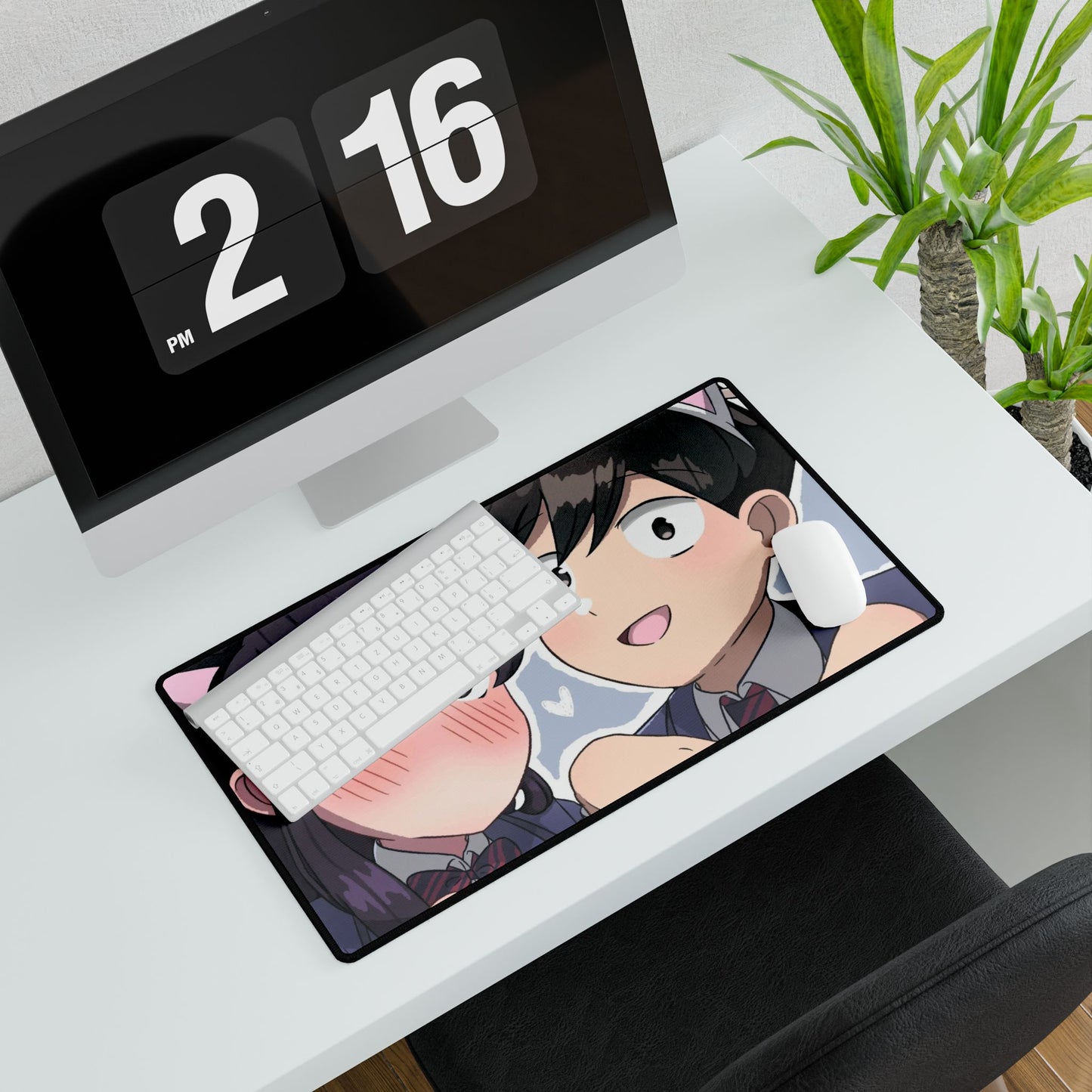 Anime Komi Can't Communicate Mouse Pad