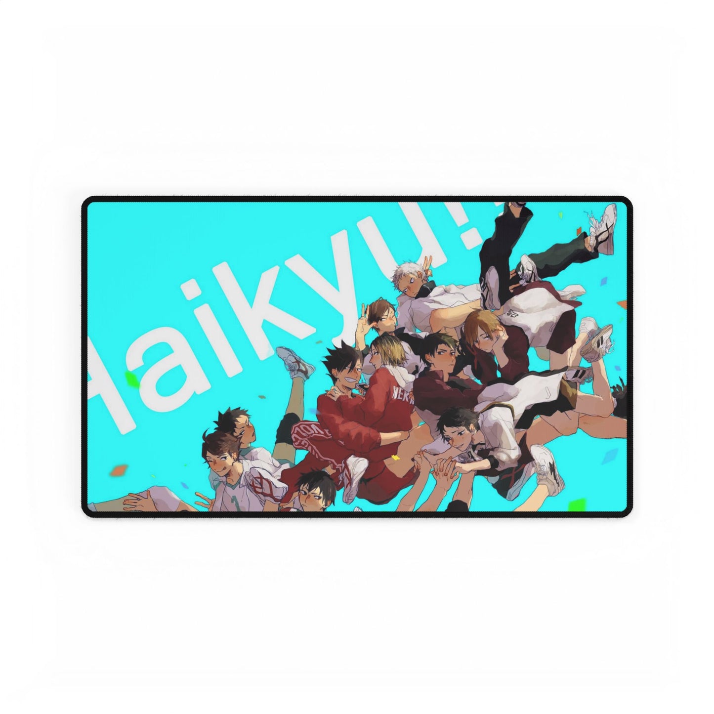 Tōru Oikawa Kenma Kozume Keiji Akaashi Kenji Futakuchi Tetsurō Kuroo and Wakatoshi Uhijima Mouse Pad