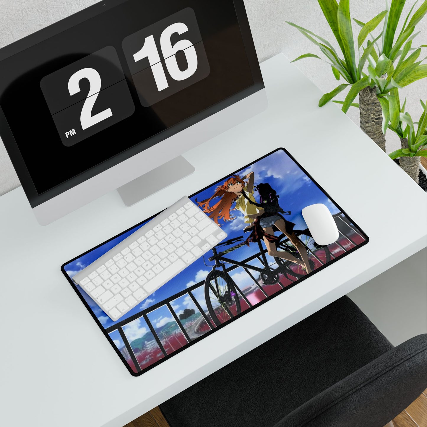 Biking Asuka Mouse Pad