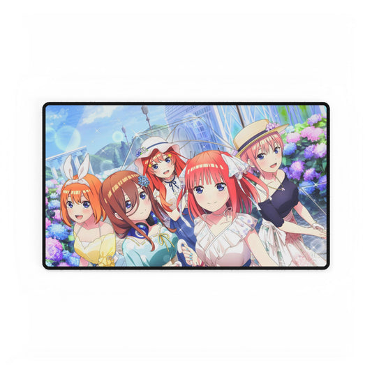 The Quintessential Quintuplets - Yotsuba , Miku , Itsuki , Nino & Ichika Mouse Pad